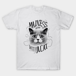 Locura por los gatos T-Shirt